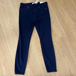 *NWT* Loft Legging "Jeans" with Pockets, Navy, Women's Size 4P